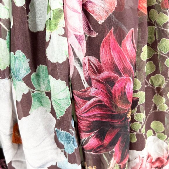 Anthropologie Geisha Designs x BHLDN Isabella Floral Tiered Dress - Picture 10 of 10